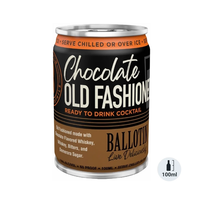 Ballotin Chocolate Old Fashioned 100ML - Premixed Cocktail | Shop Online at The Liquor Barn