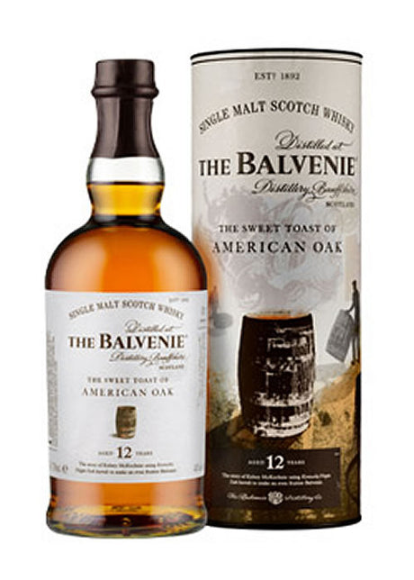 Balvenie 12 Year The Sweet Toast of American Oak