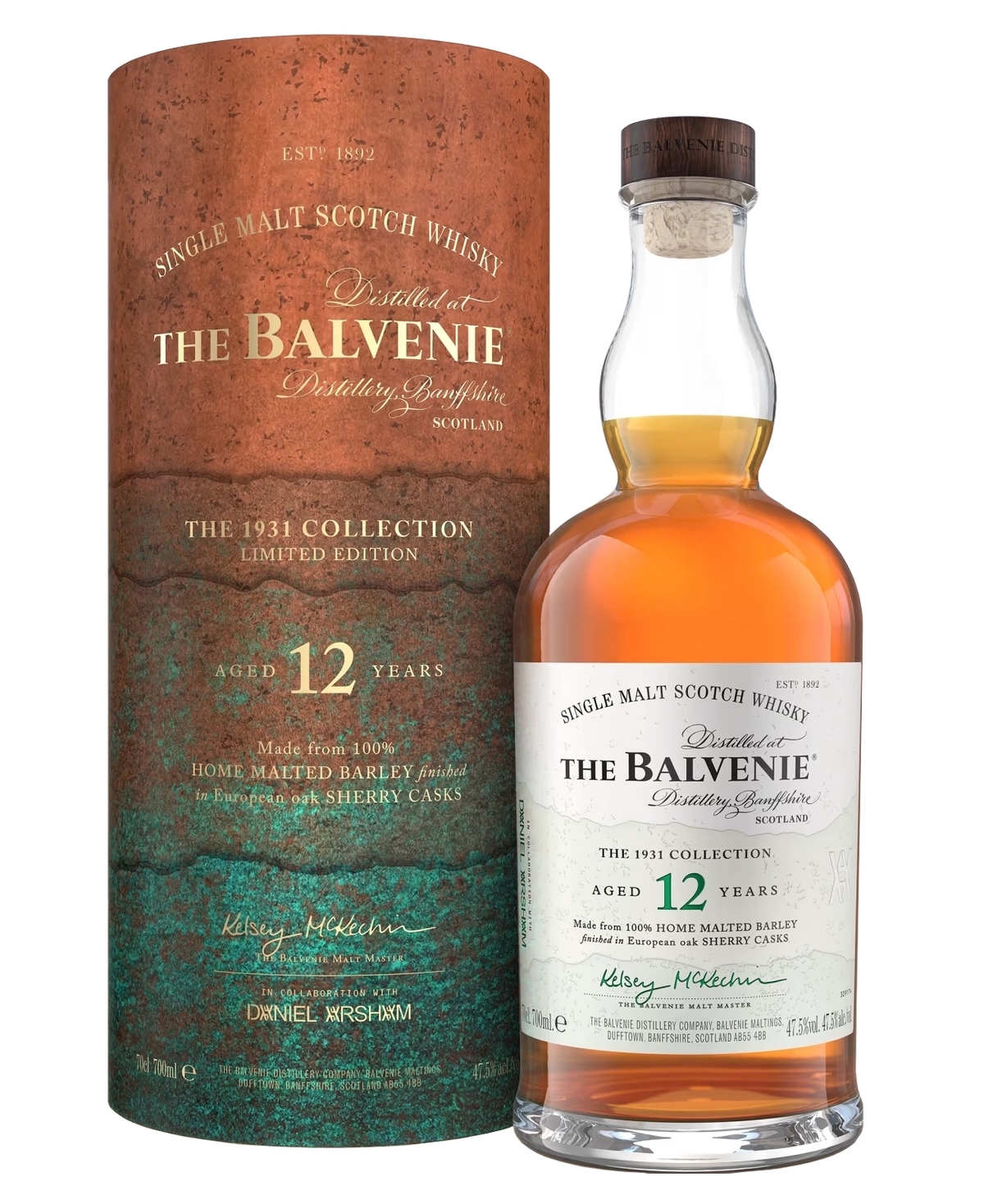Balvenie 12 Year Home Malted Barley Single Malt 700ML