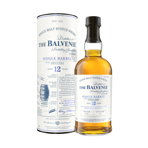 Balvenie 12 Year Single Barrel 750ML | Speyside Single Malt – The