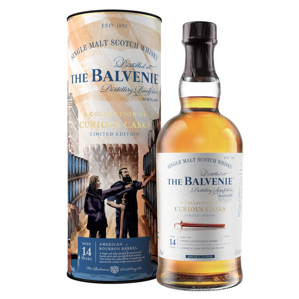 (レア品)THE BALVENIE ROASTED MALT 14年 Balvenie 14 Year Curious Casks 750ML | Speyside Single Malt – The