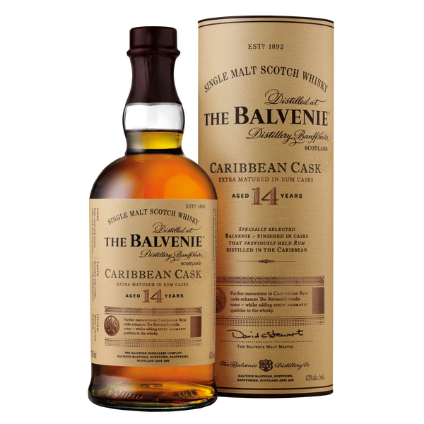 Balvenie 14 Year Caribbean Cask 750ML | Rum-Finished Scotch – The