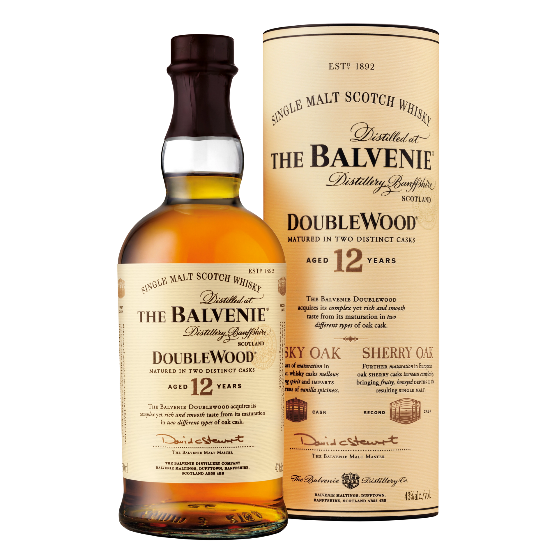 Balvenie 12 Year Doublewood 750ML | Speyside Single Malt – The