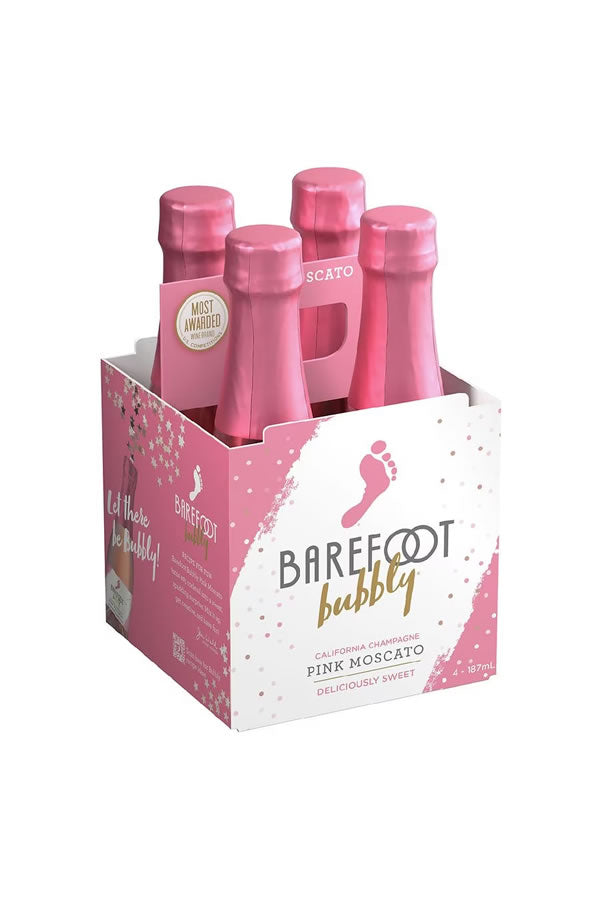 Barefoot Bubbly Pink Moscato