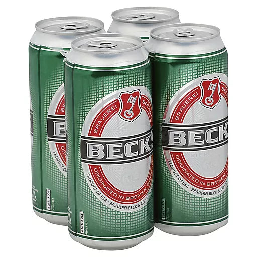 Becks 4Pk 16OZ Cans