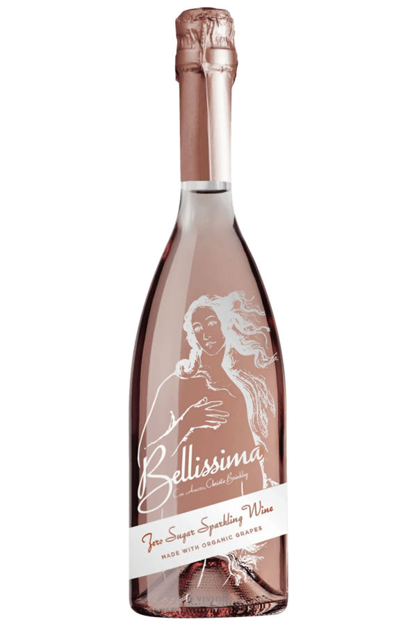 Bellissima Zero Sugar Rose Sparkling 750ml | Organic Rosé – The