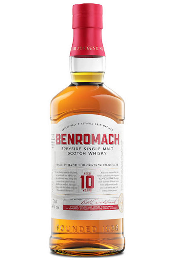 Benromach 10 Year 750ML | Peated Speyside Single Malt – The Liquor