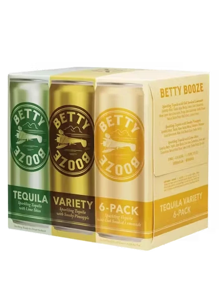Betty Booze Tequila Variety 6Pk