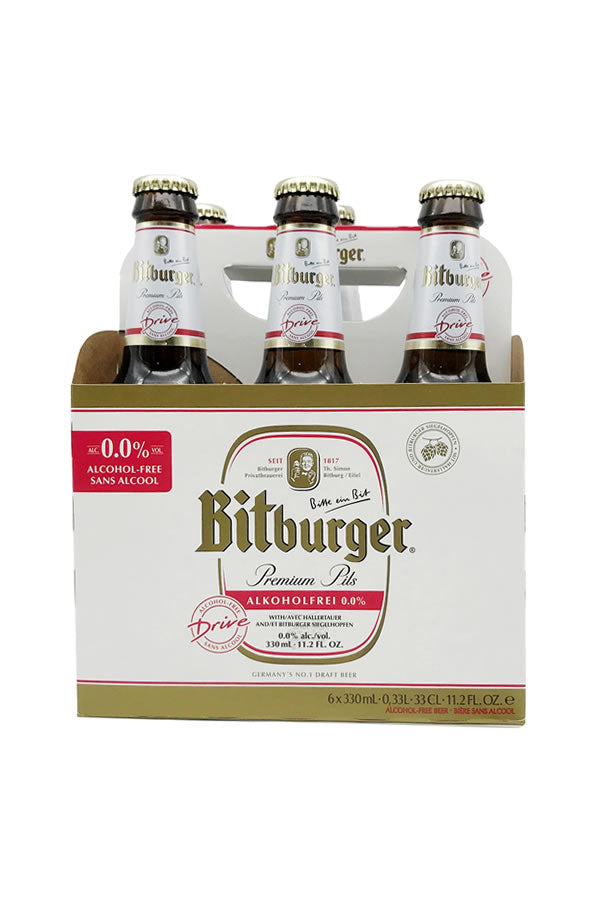 Bitburger Drive Non-Alcoholic Pilsner Beer