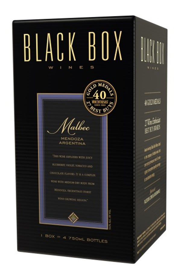 Black Box Malbec 3L | 70+ Gold Medal Mendoza Malbec – The Liquor Barn