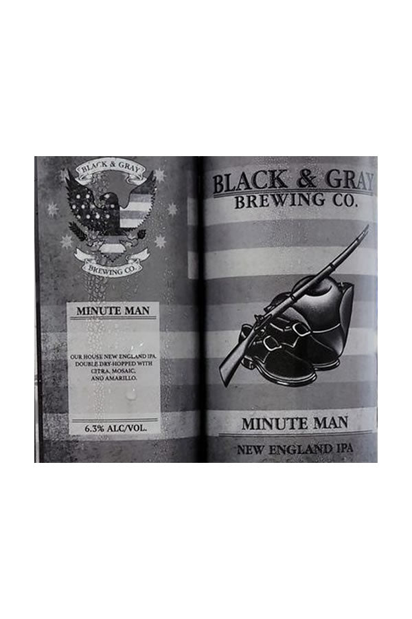 Black & Gray Minuteman