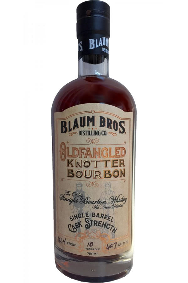 Blaum Bros. Distilling Co Oldfangled Knotter Bourbon Cask Strength 10 Year