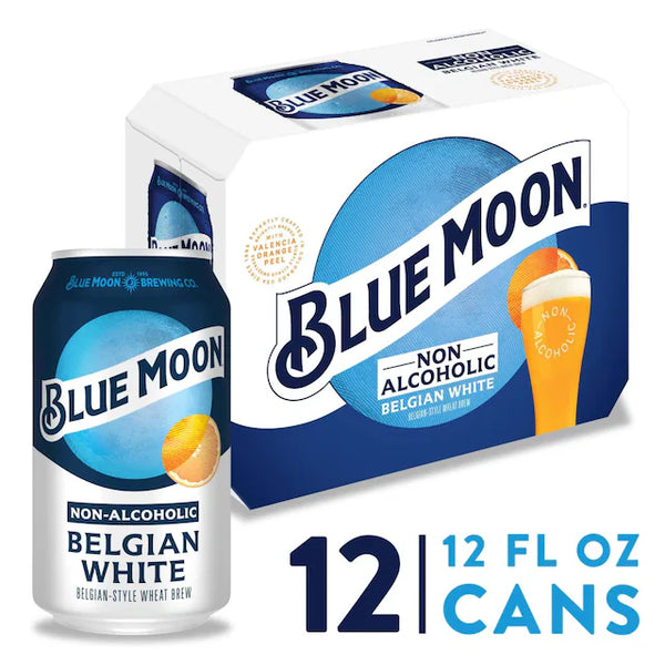GFチ10*2◯● Blue moon1ページ●◯ Blue Moon Non-Alcoholic 12Pk Cans | Belgian-Style Wheat – The