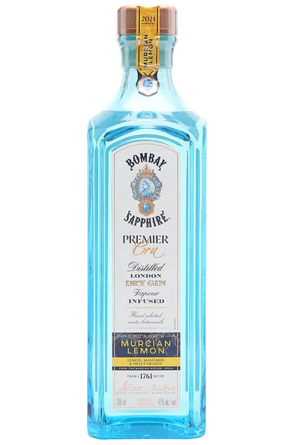 Bombay Sapphire Premier Cru Murcian Lemon Gin 700ML | 94 Pts – The