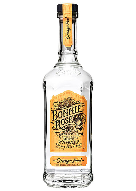Bonnie Rose Orange Peel White Whiskey 750ML - Flavored Whiskey | Shop Online at The Liquor Barn