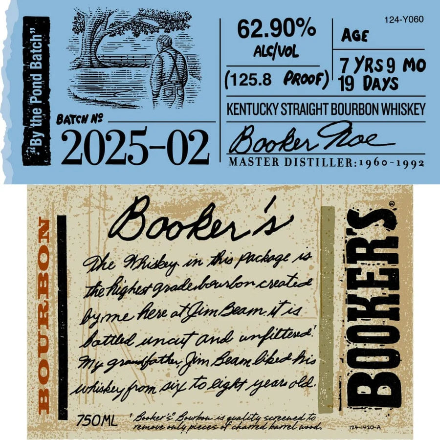 Booker's Bourbon 2025-02 By The Pond 750ML
