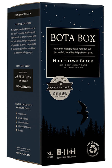 Bota Box Nighthawk Black Red Blend