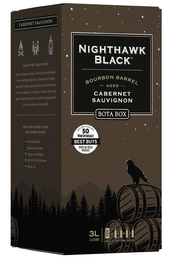 Bota Box Nighthawk Bourbon Barrel Cabernet Sauvignon