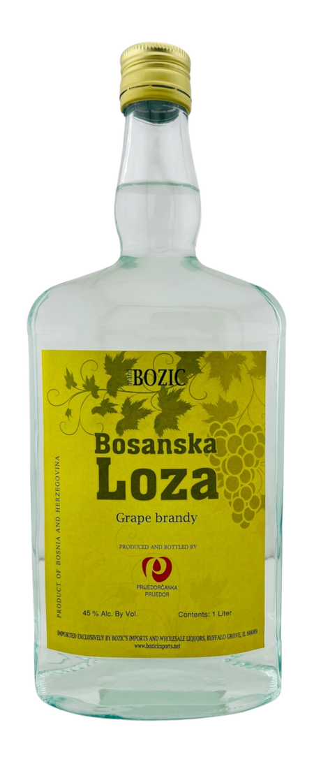 Bozics Bosanska Loza Grape Brandy 1L - Brandy | Shop Online at The Liquor Barn