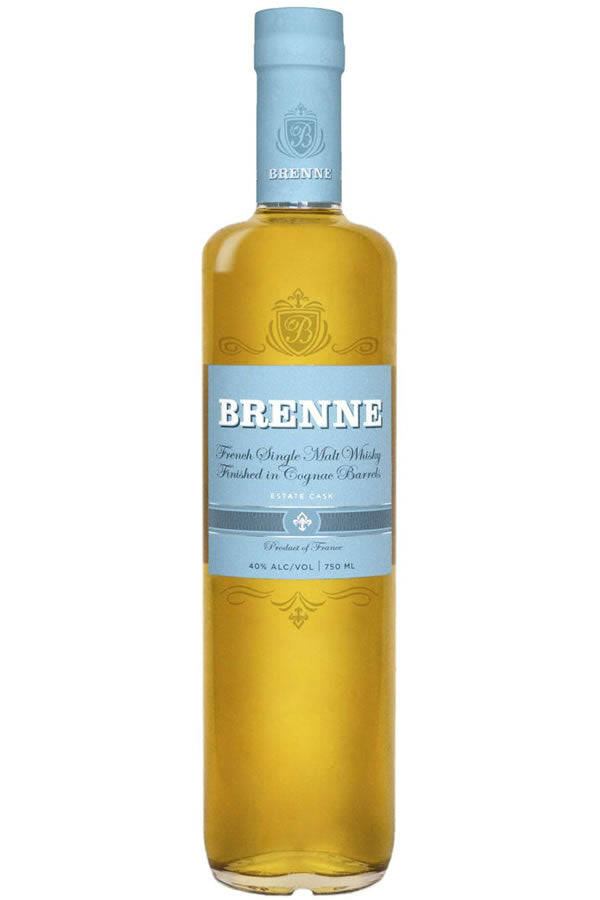 シングルモルトウイスキー　Bouze-les Breaune France Brenne French Single Malt 750ML | Cognac Cask Finished – The