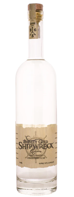 Brinley Gold Shipwreck White Reserve Rum 750ML