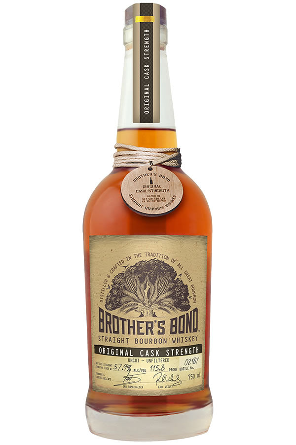 Brother's Bond Cask Strength Bourbon 750ML | Barrel Proof – The