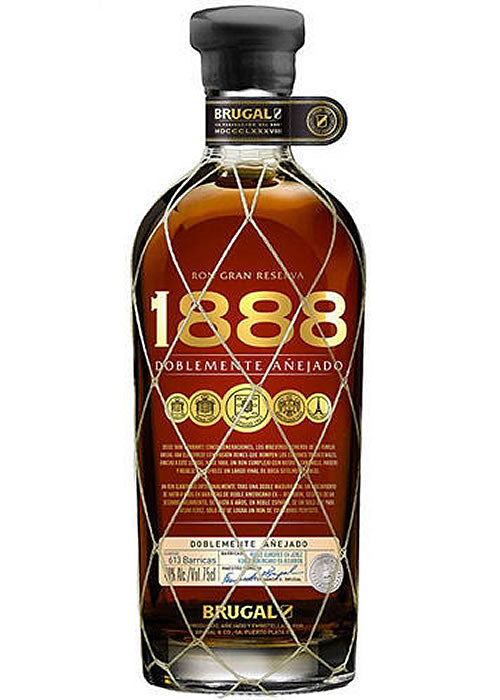 Brugal 1888 Rum 750ML | Double-Cask Aged Dominican Rum – The