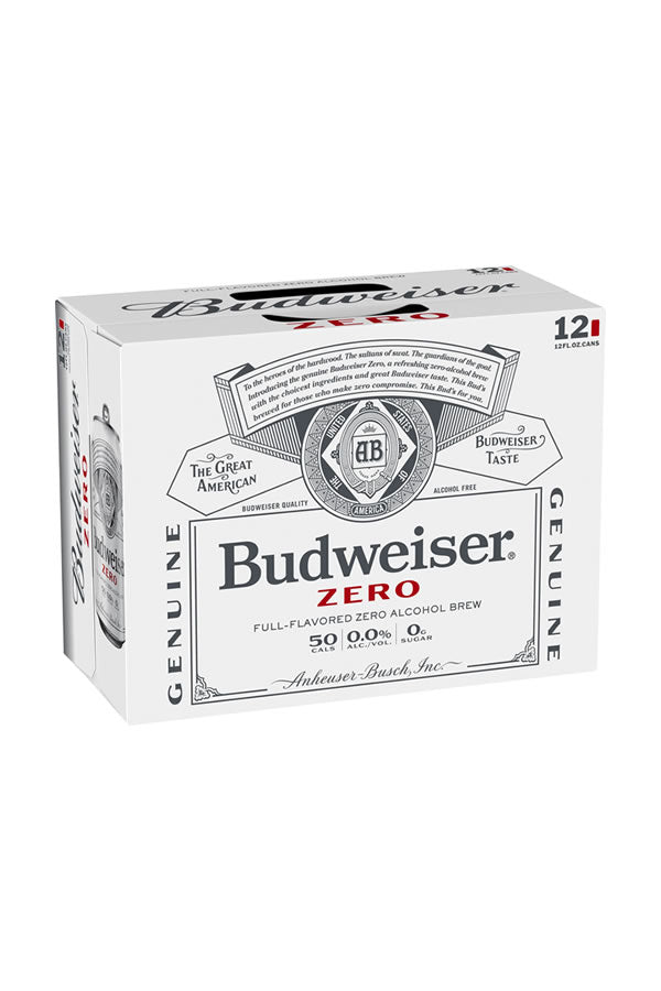 Budweiser Non Alcoholic Zero 12Pk Cans 0 0 ABV Beer The Liquor Barn Budweiser Non Alcoholic Zero 12Pk Cans 0 0 ABV Beer The Liquor Barn