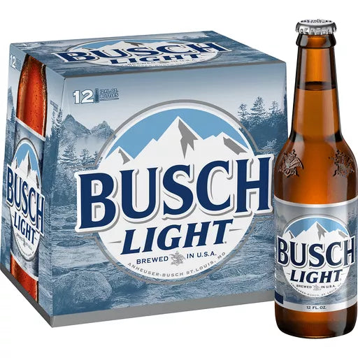 Busch Light 12 Pack Bottles