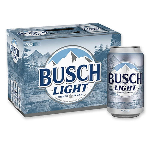 Busch Light 30 Pack Cans