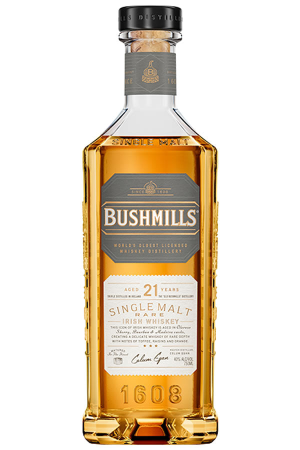 Bushmills Single Malt 21 Year Madiera Finish 750ML – The Liquor Barn