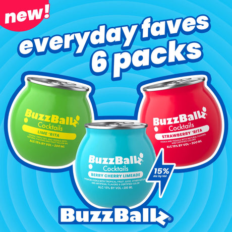 Buzzballz Variety 6Pk