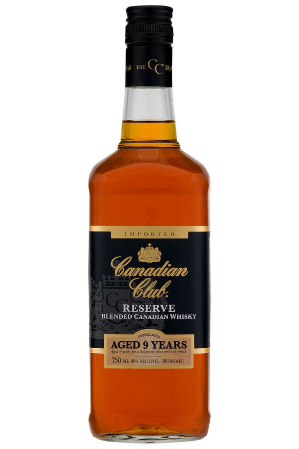 Canadian Club Reserve 9 Year 750ML | Pre-Barrel Blended – The