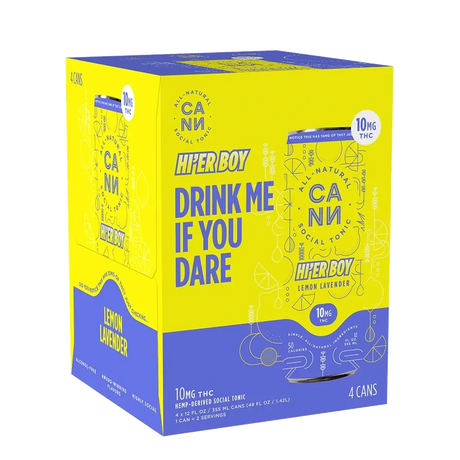 Cann Hi'er Boy Lemon Lavender 10MG 4PK