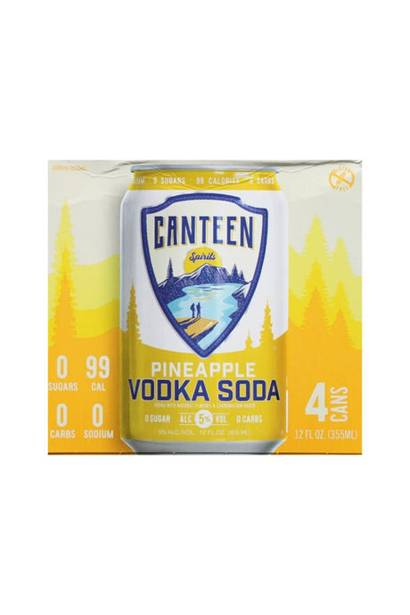 Canteen Pineapple Vodka Soda