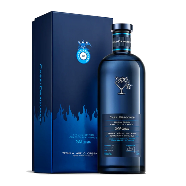 CASA DRAGONES テキーラ Casa Dragones x Karol G 200 Copas 750ml | Small Batch – The Liquor