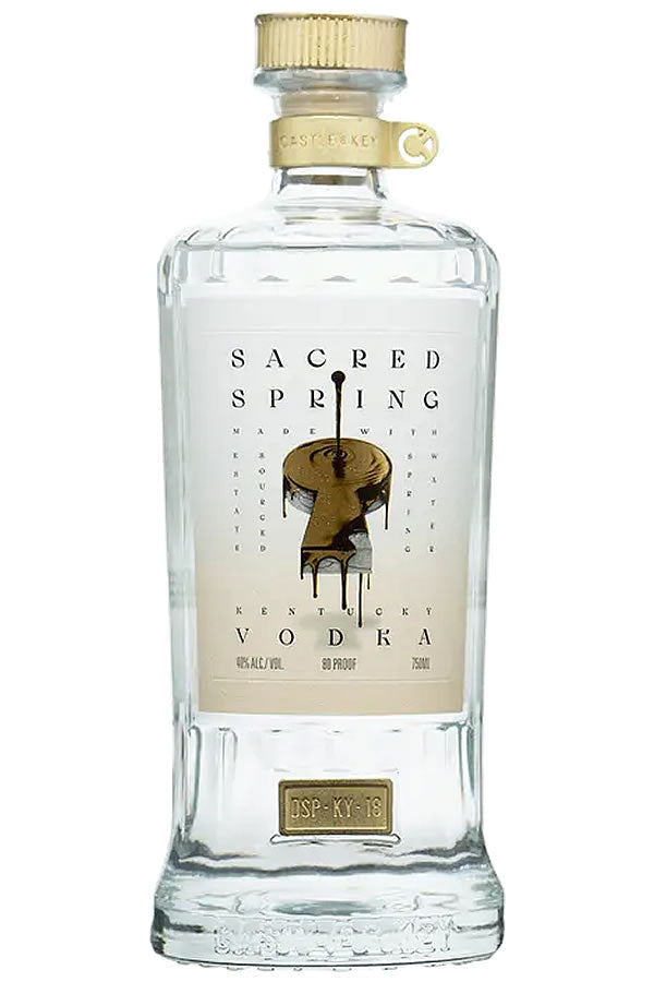 Castle and Key Sacred Spring Vodka