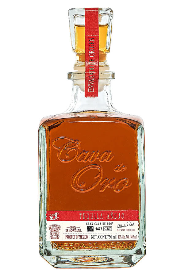 カヴァデオロ アネホ Cava de Oro Añejo 750ml Cava de Oro Anejo 750ml | Wine Cask-Aged Jalisco Tequila – The
