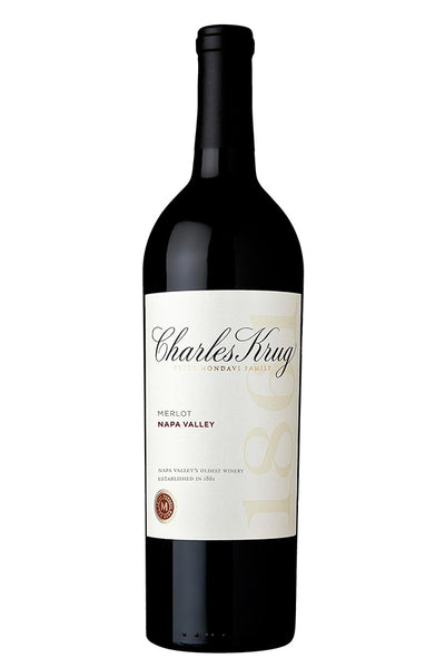 Charles Krug Merlot Napa Valley 750ml | 91 Pts Spectator – The