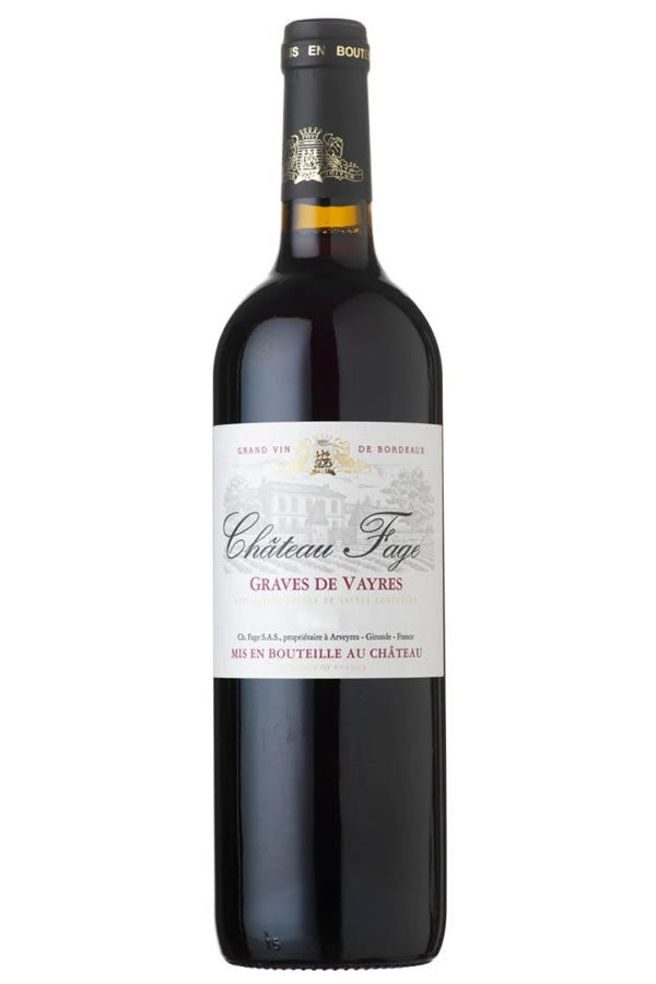 Chateau Fage Graves de Vayres Rouge