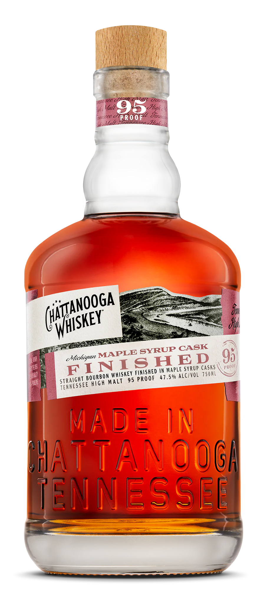 Chattanooga Maple Cask Finished Bourbon 750ML