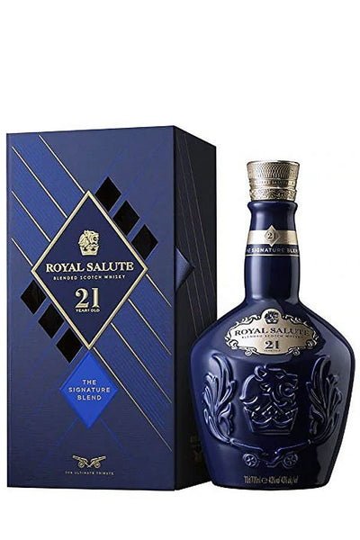 古酒 Chivas Regal  Salute 21年 専用袋付き Chivas-Regal-Royal-Salute-21-