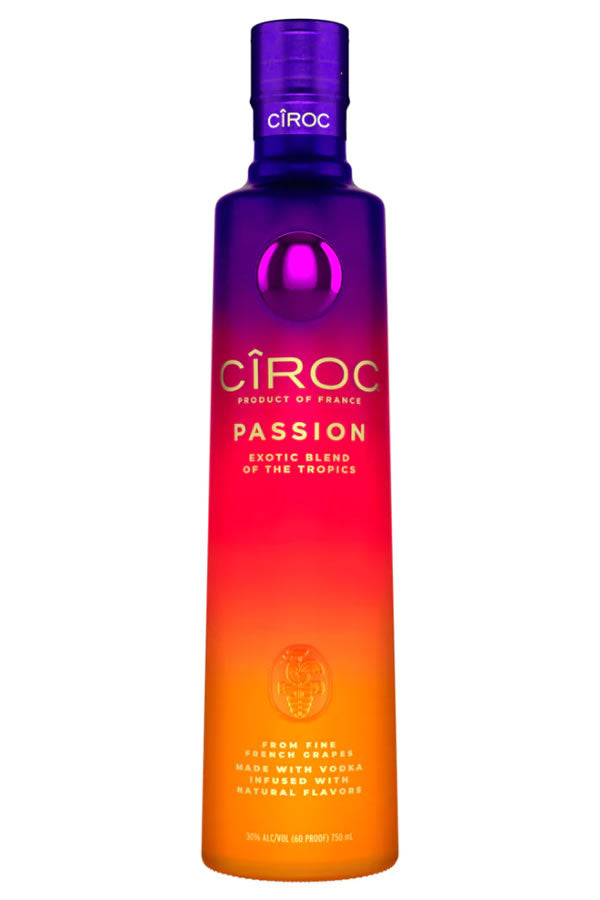 Ciroc Passion 750ML | Tropical French Grape Vodka – The Liquor Barn