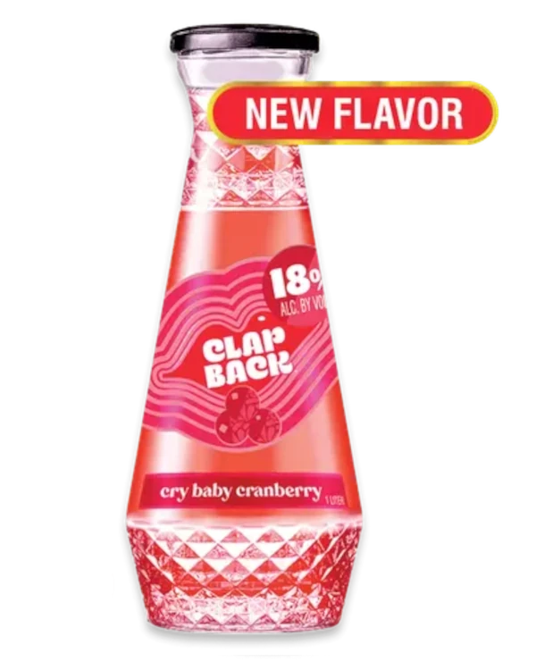 Clapback Cry Baby Cranberry 1L