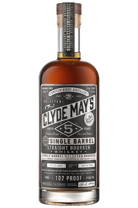 Clyde May's Single Barrel Bourbon