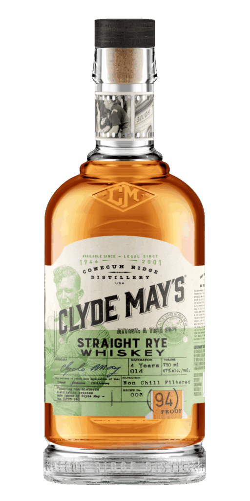 Clyde May's Straight 4 Year Rye 750ML