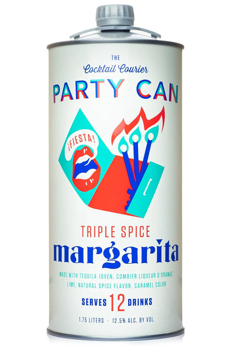 Cocktail Courier Triple Spice Margarita Party Can