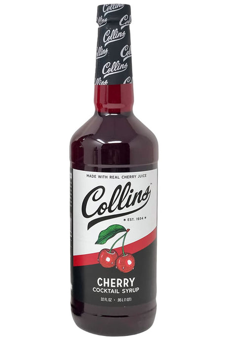 Collins Cherry Cocktail Syrup 