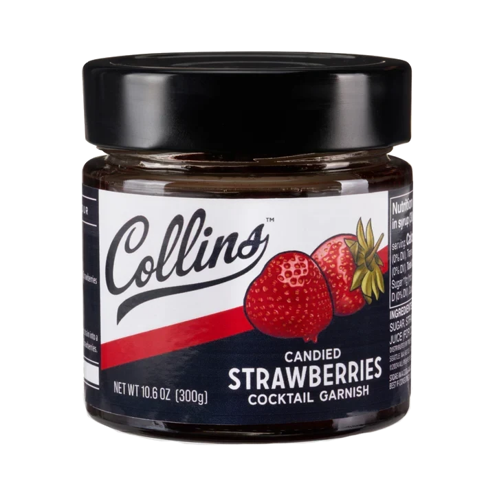 Collins Candied Strawberry 10.1OZ