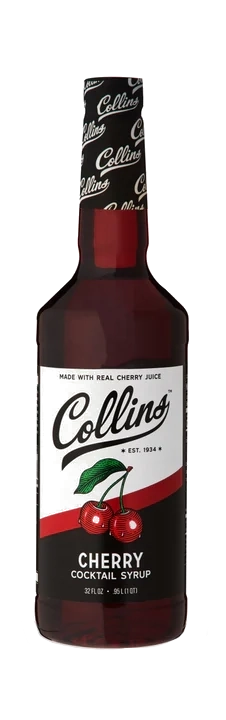Collins Cherry Syrup 1L